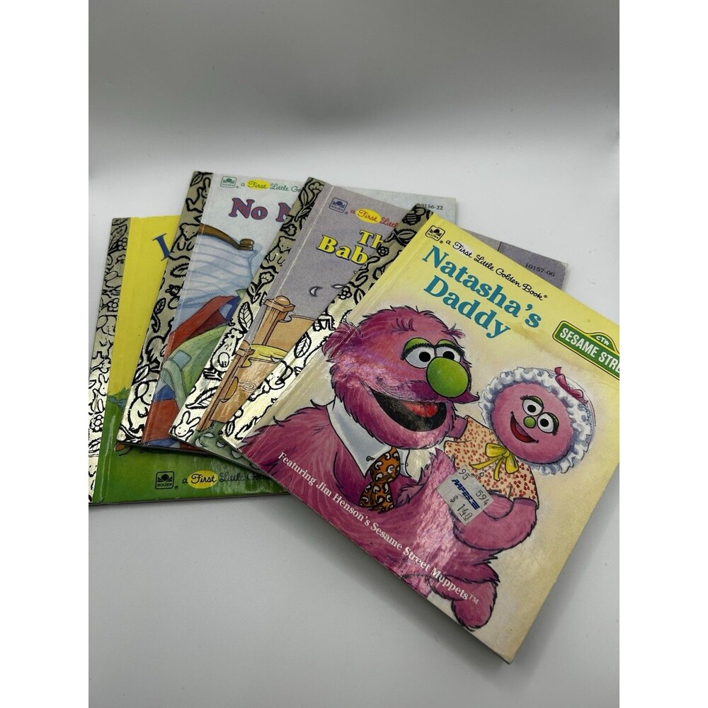 Little Golden Books Lot of 4 Vintage Children’s Books Mixed Titles Classic